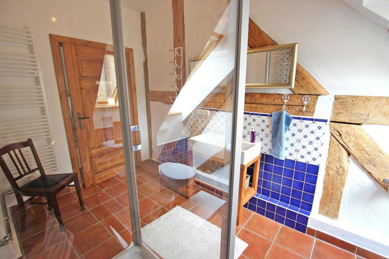 Ferienwohnung Im Forsthaus Am See Schwarz Buitenkant foto